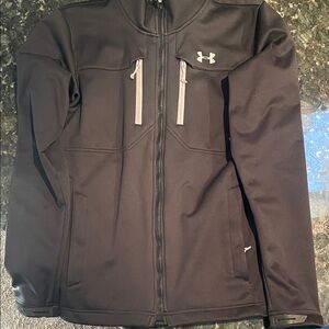 Under Armour Men's Black/Grey Performance Jacket Sz S